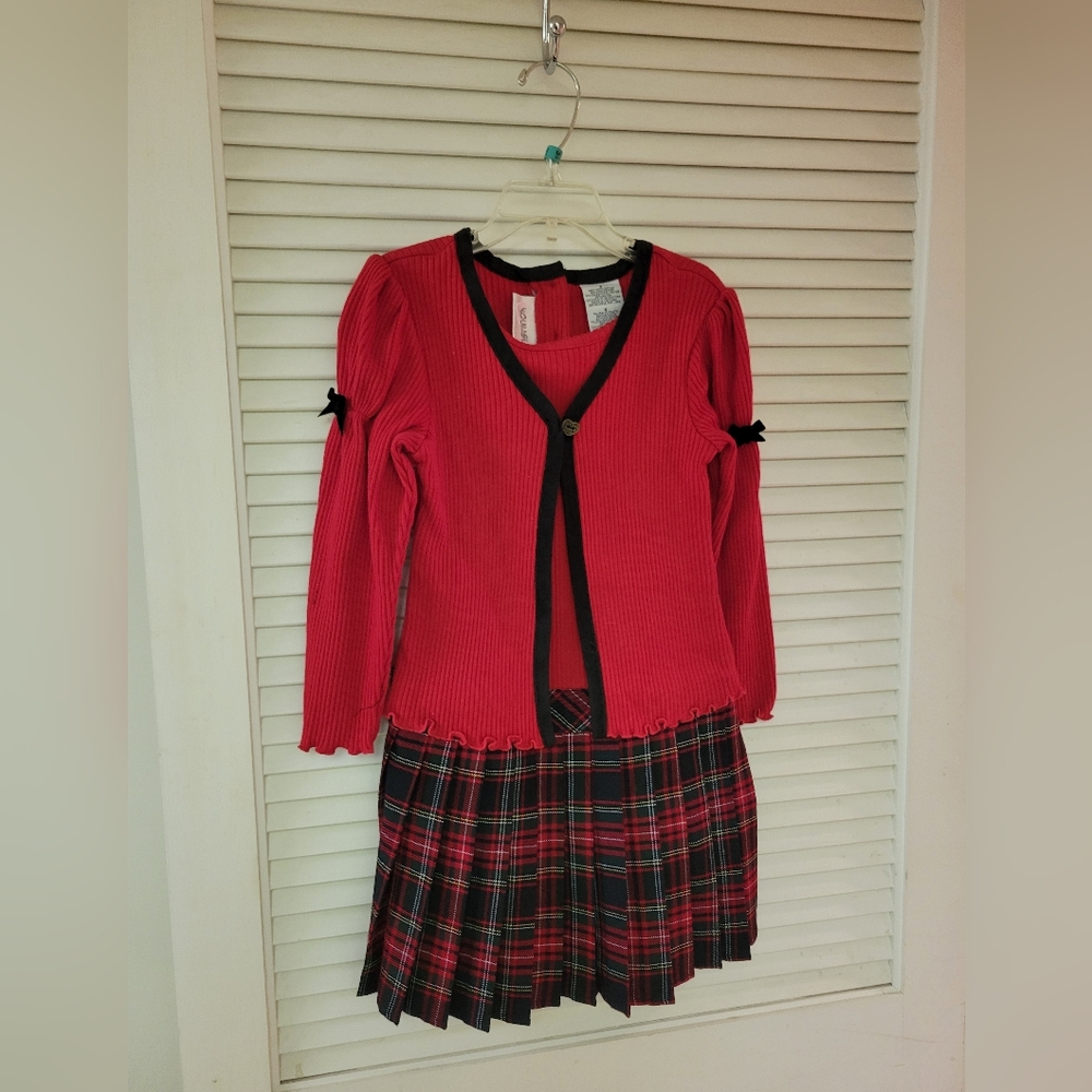Young Girls Red Dress